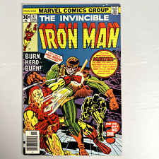 INVINCIBLE IRON MAN 92 Marvel Comics Newsstand (1976) Mid-High Grade Bronze Age picture