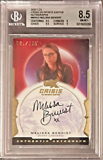 2022 CZX Crisis on Infinite Earths Melissa Benoist/Supergirl Auto #/115 BGS 8.5 picture
