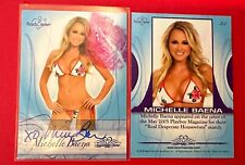 2008 BENCHWARMER CARD MICHELLE BAENA SIGNATURE KISS PRINT & SIGNED  picture