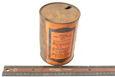 VINTAGE HARLEY DAVIDSON MOTORCYCLE OIL CAN 105-3 EMPTY RUSTED ONE GOOD SIDE RARE picture