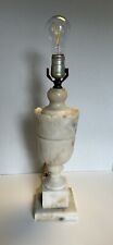 Beautiful Antique Carved Marble Alabaster Lamp Base picture