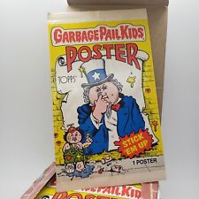 Vintage 1986 Garbage Pail Kids Poster Rare UNOPENED Pack GPK picture