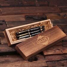 Personalized Monogrammed Stationery 3pc Ballpoint Pen Set w/ Optional Gift Box picture