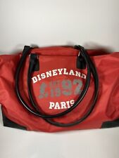 Disneyland Paris Weekend Bag Large Tote 1992 50cm Mickey Mouse Authentic Vintage picture