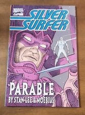 Silver Surfer Parable 1st Print TPB 1998 Marvel Stan Lee & Moebius picture