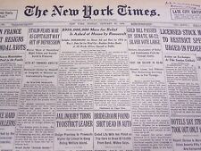 1934 JANUARY 28 NEW YORK TIMES - GOLD BILL PASSED BY SENATE - NT 4209 picture