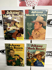 Johnny Mack Brown #645, 922, 4, 9 Golden Age 10c Comics Dell STORE SALE MUST GO picture