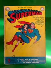 SUPERMAN #57 National 1949 SUPERWOMAN COVER SON OF SUPERMAN COOL ROBOTS STORY picture
