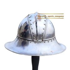 Medieval Kettle Hat Medieval Knight Crusader Steel Armour Replica Helmet picture