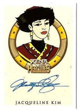Xena Hercules Animated Autograph Card Jacqueline Kim Lao Ma Rittenhouse picture