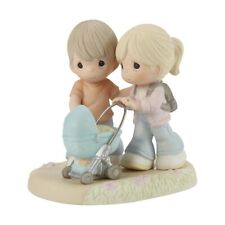 You Strolled Into Our Hearts Figurine Precious Moments Family Baby in Stroller picture