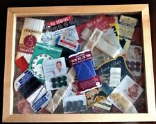 Display Box With 1940-1950's  Vintage SEWING Supplies picture