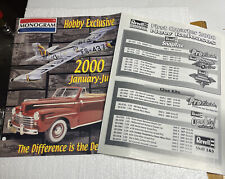 Revell Monogram Hobby Exclusive Model Catalog January - June 2000 picture