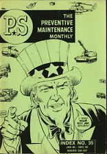 US Army PS The Preventive Maintenance Monthly Index No. 35 Jan-Dec 1980 (STLC) picture