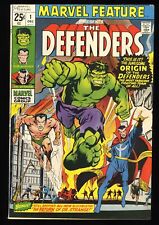 Marvel Feature #1 VF- 7.5 1st Appearance and Origin Defenders Marvel 1971 picture