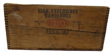 Dupont Explosives Wood Crate Agritol Box picture