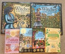 LOT OF 6 - Llewellyn's WITCHES CALENDARS (sealed) Sabbat Almanac, Companions picture