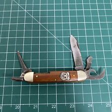 IMPERIAL BOY SCOUT 5 BLADED  POCKET KNIFE ROSEWOOD SCALES H3b0 picture