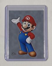 Mario Limited Edition Artist Signed Super Mario Bros. Trading Card 1/10 picture