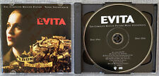 Antonio Banderas Signed IP EVITA Motion Picture Music Soundtrack CD Cover RARE picture