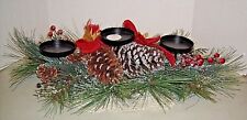 VTG Christmas Pine Cone Berry Table Accent Holiday 25