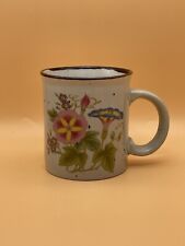 Vintage Speckled Floral Mug From Japan picture