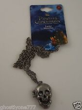 Disney Pirates of Carribbean Locket necklace Jack Sparrow Johnny Depp replica picture