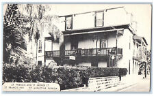 c1940's St. Francis and St. George St. St. Francis St. Augustine FL Postcard picture