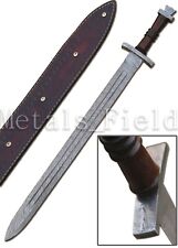 Custom Design Hand Forged Damascus Steel Viking Sword, Best Quality picture