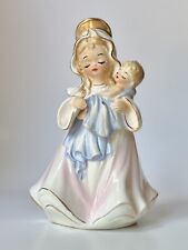 Vintage Josef Originals Japan Virgin Mary Mother Madonna Baby Jesus Figurine picture