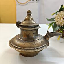 1920s Vintage Pure Brass Ghee/ Butter Pot picture