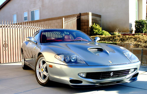 charlie sheen's Ferrari 550 maranello for sale