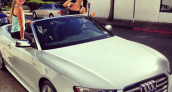 Amanda Cerny Audi S5
