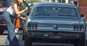 Amber Heard Ford Mustang