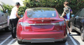 Anthony Kiedis Tesla Model S