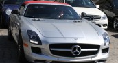 Arnold Schawarzenegger Mercedes SLS