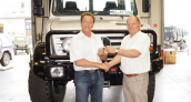 Arnold Schwarzenegger unimog