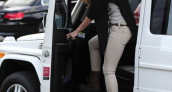 Audrina Patridge Mercedes Benz G Wagon