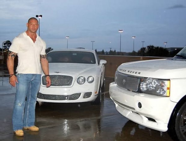 Batista with His Range Rover and Bentley Continental Coupe Batista with His Range Rover and Bentley Continental Coupe