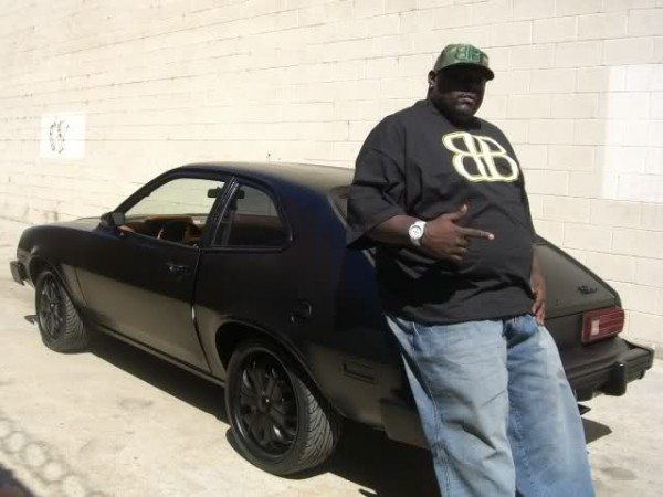 Big Black's Murdered-out Ford Pinto