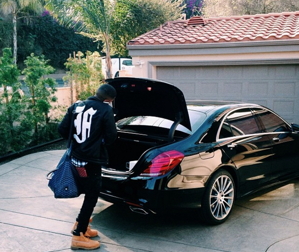 Big sean Mercedes S-Class