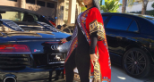 Blac Chyna Bentley Audi R8