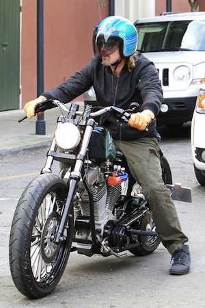 Brad Pitt Custom Motorcylce