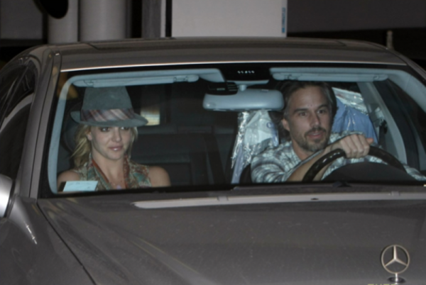 In the Passenger Seat With Her Boyfriend... In the Passenger Seat With Her Boyfriend...