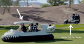 Bubba Watson Hovercraft