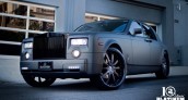 Chad Ochocinco Matte Gray Rolls Royce Phantom