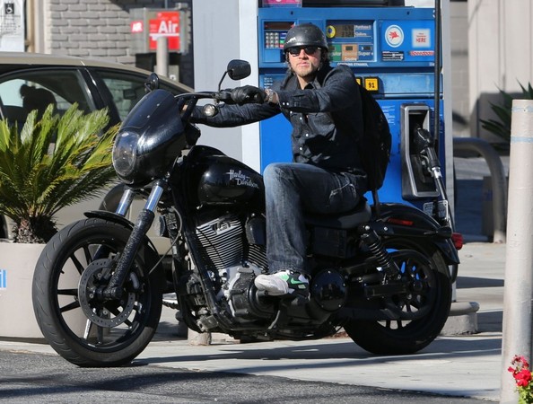 Charlie Hunnam Harley Davidson