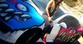 Chris Brown Karrueche Tran Porsche