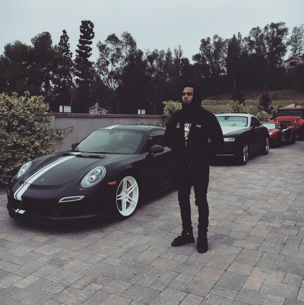 Chris Brown Porsche 911