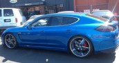 Chris Brown Porsche Panamera